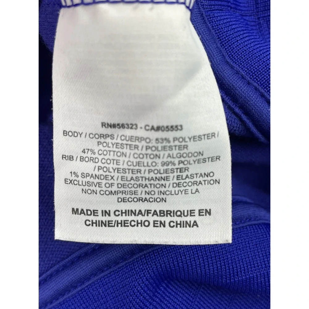VINTAGE Nike Sportswear Jacket Womens Medium Blue Athletic Track Jacket